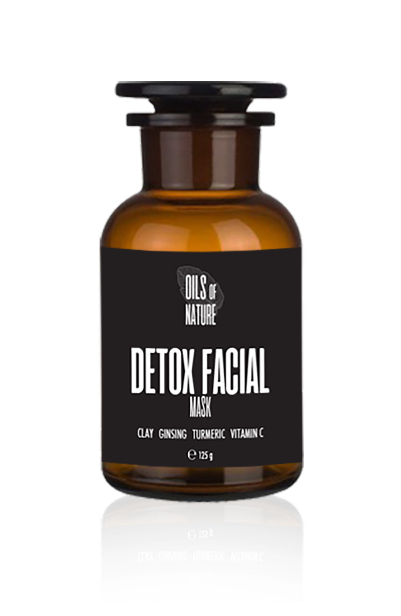 Detox Facial Mask (Clay-Ginsing-Turmeric-Vitamin C) 125g