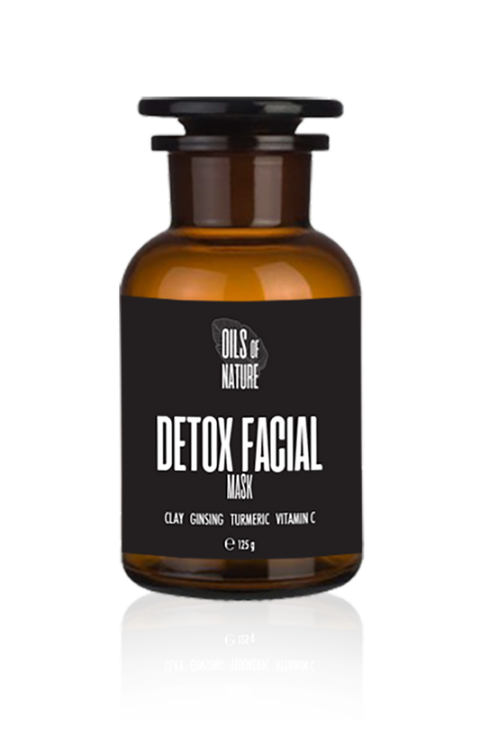 Detox Facial Mask (Clay-Ginsing-Turmeric-Vitamin C) 125g